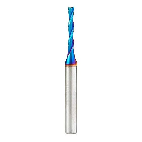 Amana Tool - 46125-K Solid Carbide Spektra Extreme Tool Life Coated Spiral Plunge 1/8 Dia Cover