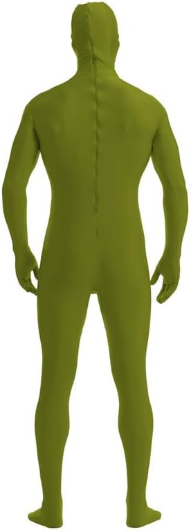 Men's and Women's Face Open Spandex Halloween Costumes Bodysuits - Image 3