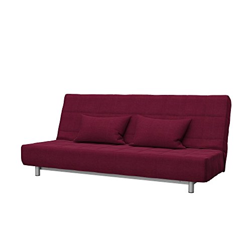 Soferia - IKEA BEDDINGE Funda para sofá Cama de 3 plazas, Elegance Burgund