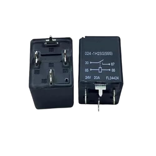 Relais HFV4 024-1H2SG 24V DC 20A 4 broches pour circuit de voiture