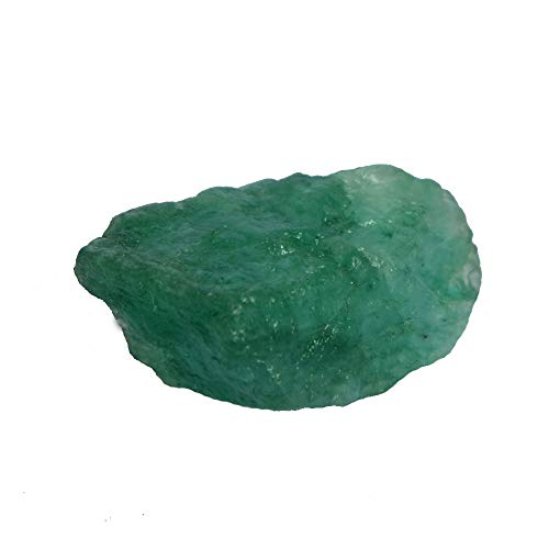 GEMHUB Natural Raw Emerald Green Gemstones for Jewelry Making 10-1000 Carat Crystals and Healing Stones | Rough Emerald Gem Stones