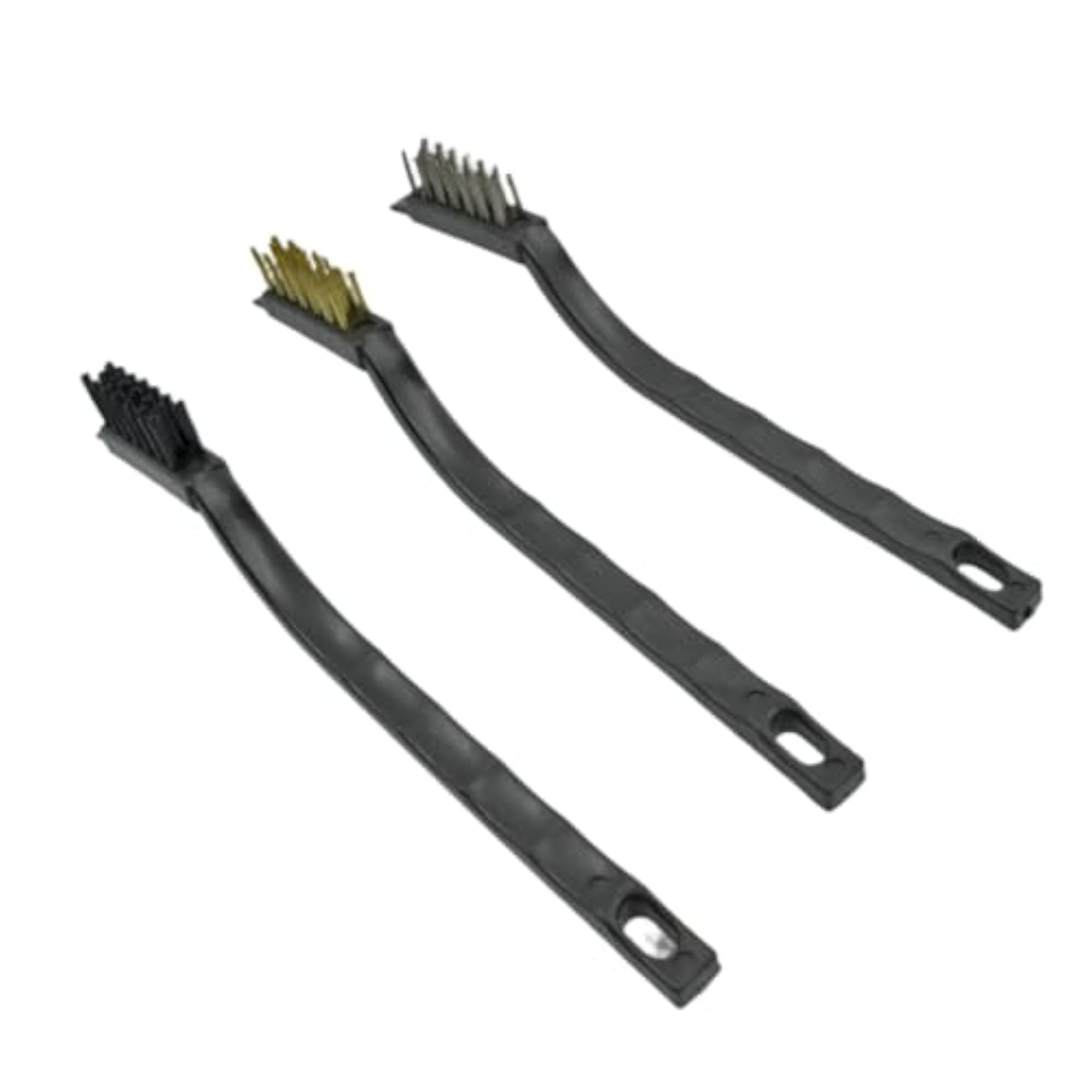 3pcs Mini Wire Brush Set for Cleaning