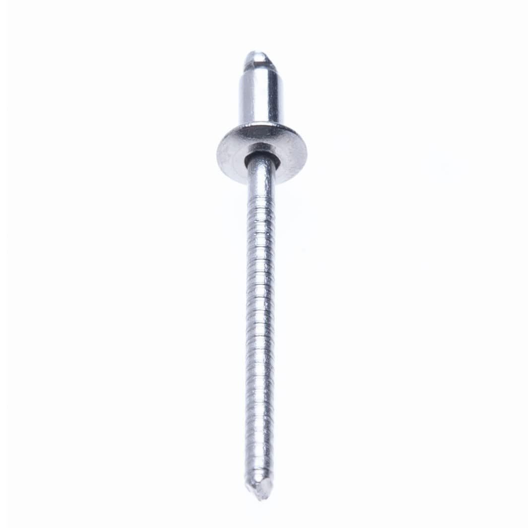4.8mm x 10mm A2 roestvrijstalen blindklinknagels, Pak van 100 – AISI 304 Klinknagels voor metaal, Bolkop Blindklinknagel, Popnagels voor Carrosserie, Metalen Bevestiging, Leer, Duwklinknagels 4.8mm x 10mm A2 roestvrijstalen blindklinknagels, Pak van 100 – AISI 304 Klinknagels voor metaal, Bolkop Blindklinknagel, Popnagels voor Carrosserie, Metalen Bevestiging, Leer, Duwklinknagels
