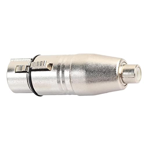 Wowobjects-3Pin-XLR-Female-to-RCA-Female-Plug-Audio-Adapter-Microphone-Adapter