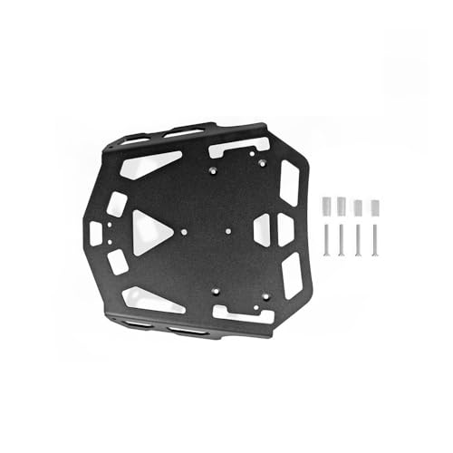 Porte-bagages pour Tiger 800 en aluminium noir pour moto