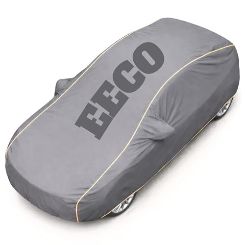 Image of Superior Grade Quality Eeco Cover (All Variants) Car Body Cover - 100% Waterproof Custom Fit with Mirror Pockets | Triple-Stitched Elastic Design, Heat Reflective, Anti-Dust, All-Weather