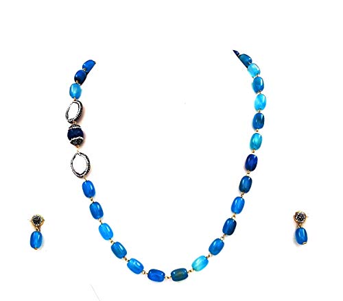 Femme perle mixed bleu cz et onyx un secret de beauté intime