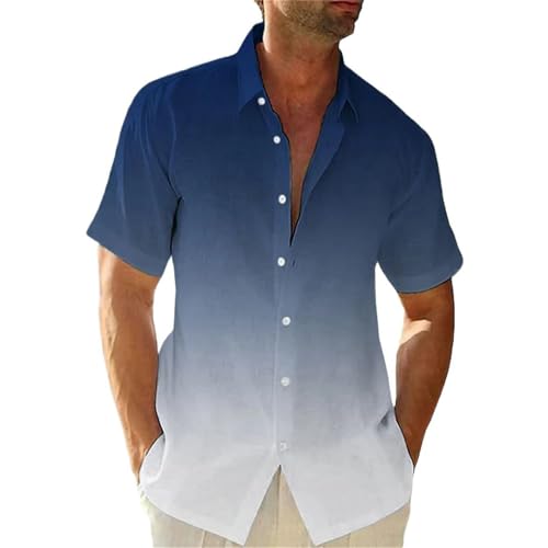 Chemise décontractée homme anti-transpiration coupe ample été