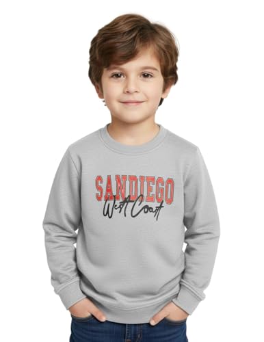 Image of Mack Jonney Boys Printed Fleece Sweatshirt - Warm Winter Pullover for Kids -M5367