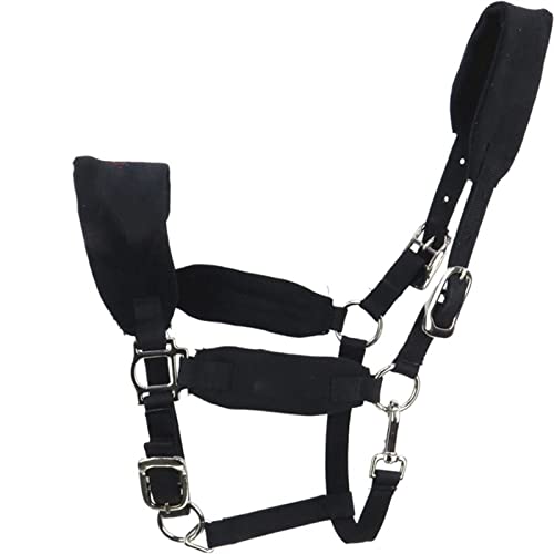Pakmed Riding Accessories Horse Halter Headcollar Equestrian Equipment Horse Riding Bridle Head Collar Horseback Strap Horse Halters (Color : Red M) #TOP6