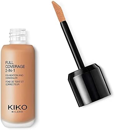 KIKO Milano Full Coverage 2-In-1 Foundation & Concealer 14 - N 170 | Mocno kryjący podkład i korektor 2 w 1