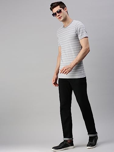 Image of ONN Men's Striped Relaxed Fit T-Shirt