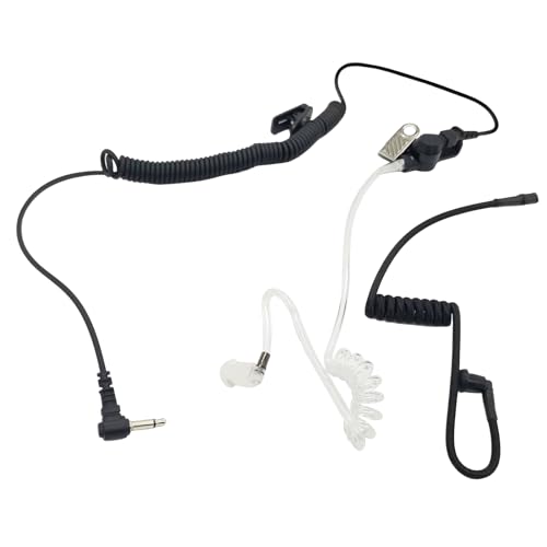 Casque acoustique 3,5 mm pour Motorola APX avec isolation phonique et écoute seule claire