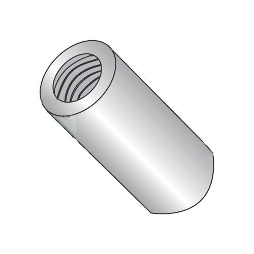 1/4" OD Round Standoffs (Female-Female) / 4-40 x 1/4" / Brass/Nickel/Outer Diameter: 1/4" / Thread Size: 4-40 / Length: 1/4" (Carton: 500 pcs)