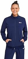 FILA Women's Classic 2.0 Jacket, New Navy, Large
