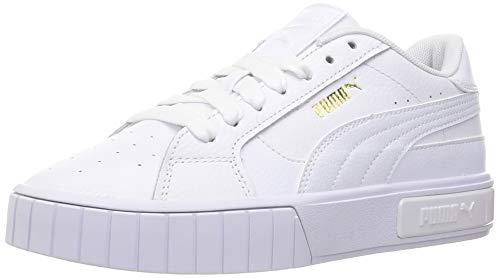 Tomaia in pelle PUMA Cali Star Wn\'s, Scarpe da ginnastica Donna, Bianco (Puma White Puma White), 40 EU