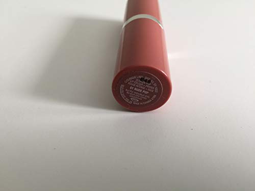 Clinique Pop Lip Colour And Primer, 1 Nude Pop - A Low, Pearl Pinkish Nude, Full Size, Un-Boxed #TOP1