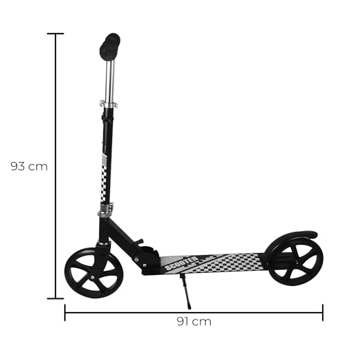 Patinete Scooter Dobrável Capacidade 70kg Jovens Adultos