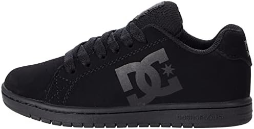 DC Boy's GAVELER Skate Shoe, Black, 6 M M US Big Kid