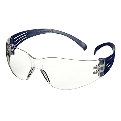 3M™ SecureFit™ 100 Schutzbrille, blaue Bügel,...