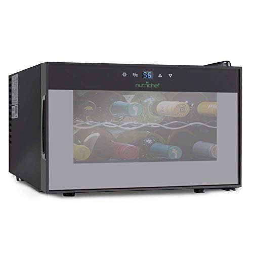 NutriChef 8 Bottle Wine Cooler