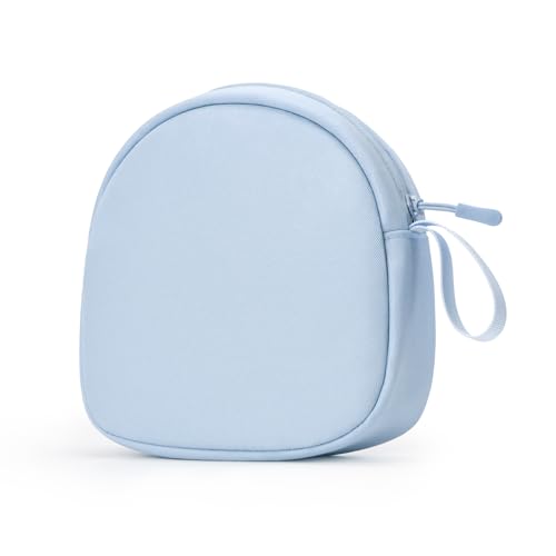 Image of Headphone Case Soft for JBL Tune 510BT /520BT /500BT /720BT /Sony WH-CH520 /510 /720 /710 /BERIBES /TOZO /JLab, Ultra-Thin Headphones Case Bag Travel Carrying Universal (Blue)
