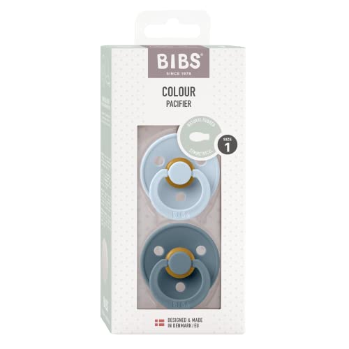 BIBS Colour Size 1: Symmetrical 0 tétine Baby / Petrol 2 pcs - vue 9