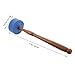 Mobestech Tibetan Singing Bowl Mallet Wooden Felted Striker Stick for Meditation Yoga Sound Healing Percussion Accessory Ergonomic Grip Copper-enhanced Acoustics