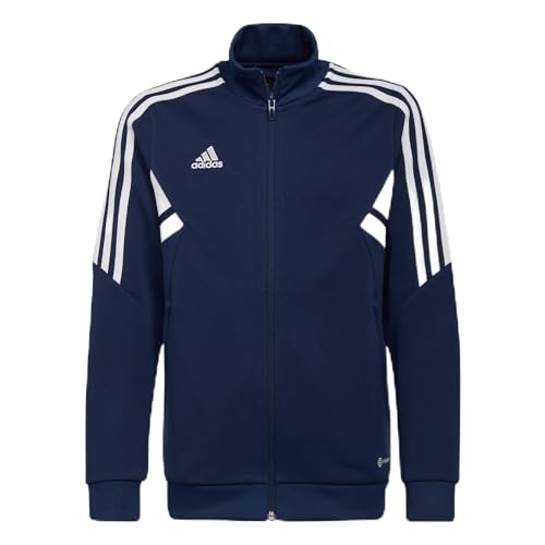 adidas Youth Soccer Condivo 22 Track Jacket - Sporty Details, Zip Pockets, Made with 100% Recycled Materials (US, Alpha, X-Large, Regular)