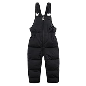 IBOBOOM Toddler Snow Pants Baby Boy Winter Clothes Snowsuit Girl Overalls 12 Months-5T