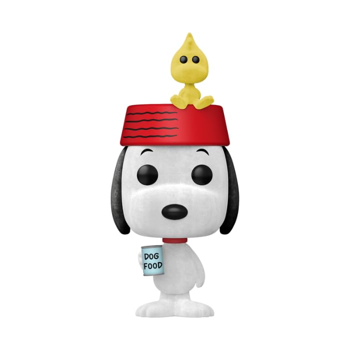 Amazon.com: Funko Snoopy Exclusive - Snoopy & Woodstock (Flocked