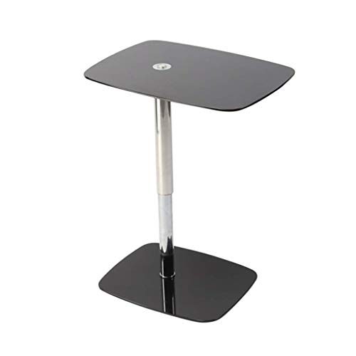 One Buttonift Tempered Glass Coffee Table Stainless Steel Pillariving One Buttonift Tempered Glass Coffee Table Stainless Steel Pillariving