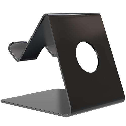 Image of APPUCOCO Premium Metal Mobile Phone Stand | Adjustable & Foldable Desk Stand | Anti-Slip & Sturdy Holder for Smartphones & Tablets | Ideal for Office, Home & Video Calls