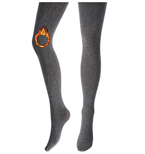 OVISSA Italienische Dicke Strumpfhosen für Damen Mikrofaser Baumwolle 200 Denier Elastische Blickdichte Strumpfhosen Solide Strumpfhose mit Verstärktem Starkem Zehenbund Größen S-XL Cover