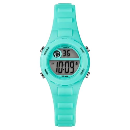 Reloj digital infantil azul抗震 resina caja 27 mm evita roturas