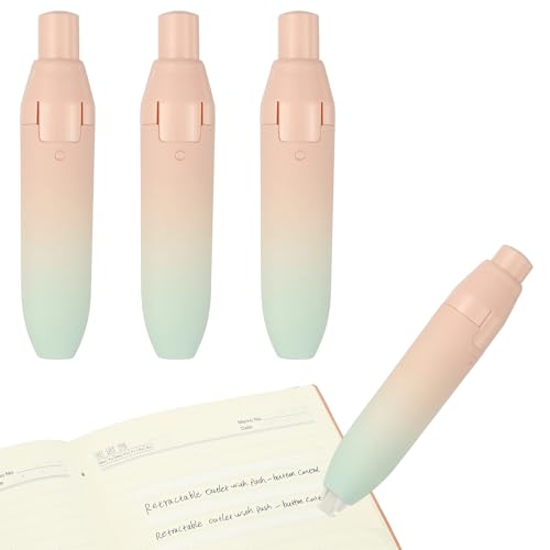 Ruban correcteur rechargeable PATIKIL rose avec 4 recharges pour école et bureau