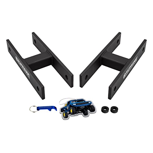 Supreme Suspensions - 2" Front Lift Kit for 1999-2004 Ford F250 / F350 Super Duty and 2000-2005 Ford Excursion High-Strength Steel Lift Shackles 4WD