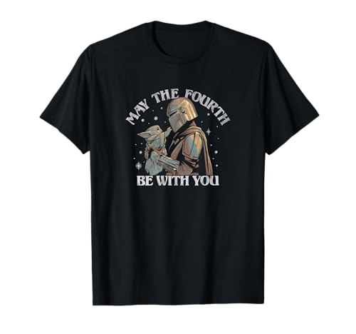 Star Wars The Mandalorian May The Fourth Be With You Stamp T-Shirt