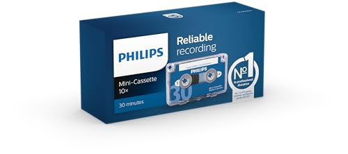 Philips LFH0005 Mini casete de cinta magnética para grabadoras de voz analógicas 4