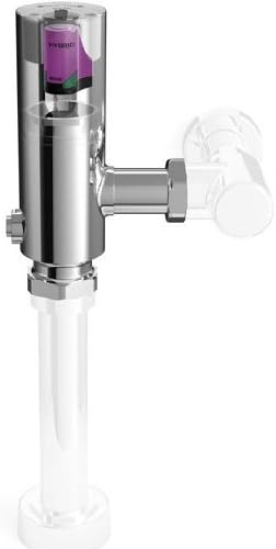 Kohler K-7521-RF-CP Kohler K-7521-RF-Cp Polished Chrome Wave 1.28 Gpf 1-1/2 inch Top Spud Retrofit Touchless Flushometer with Wave Technologies & Hybrid Energy