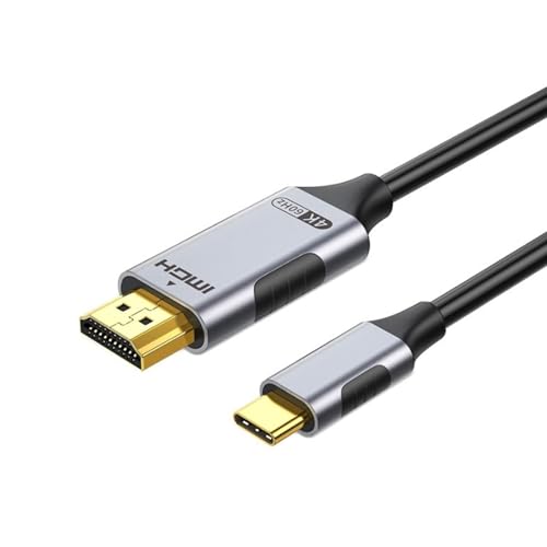 USB Type C HDMI ϊP[u hdmi type-cϊ 2M 4K@60Hz fo gщʂerɉf ^CvC to HDMI Thunderbolt 3/4 MacBook/MacBook Air/Surface Book/i