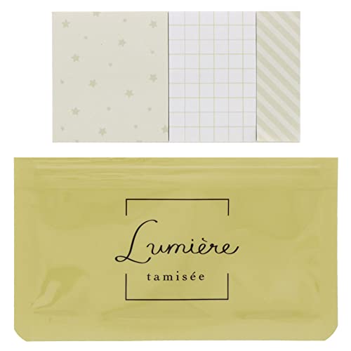 Notes adhésives Lumilia Sun-Star imperméables avec fermeture éclair intégrée - 6