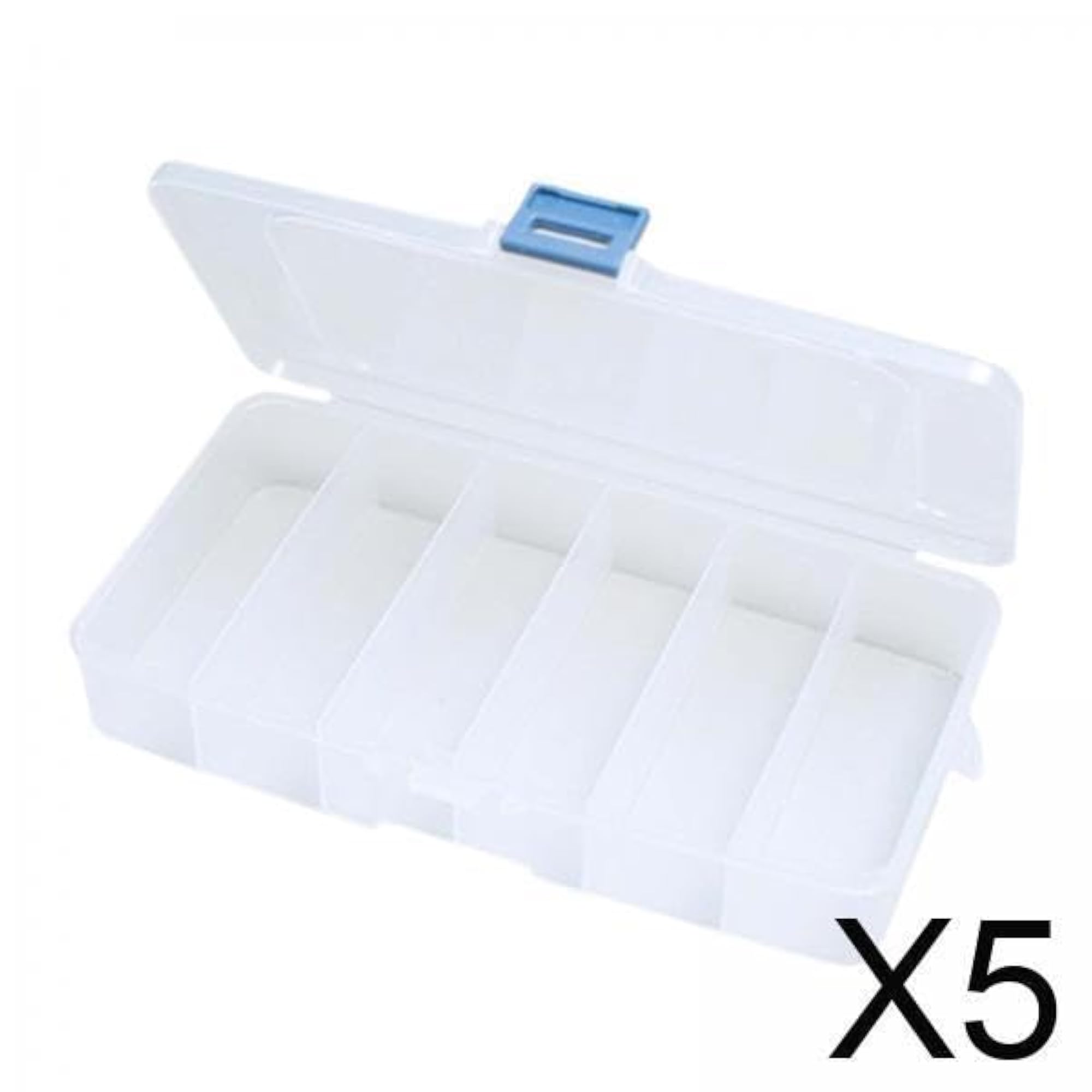 Small Clear Storage Box Container with Lid