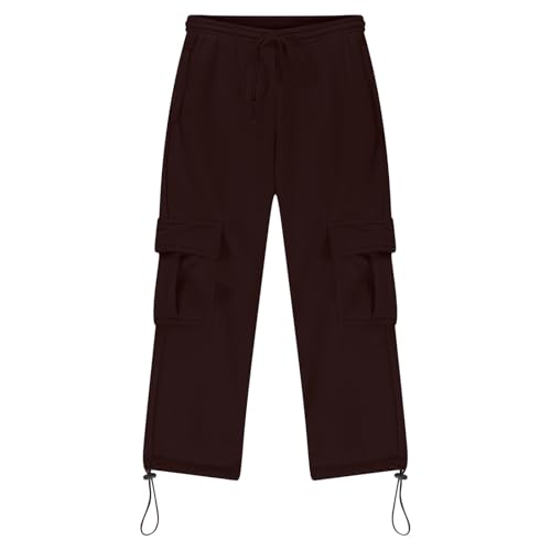 Boys Cargo Pants Active Joggers Oversized Sweatpants Drawstring Hiking Athletic Sports Trousers Baggy Pants Outdoor Joggers3