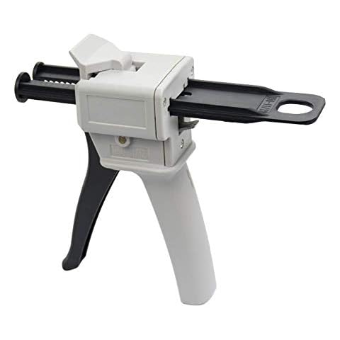 Dispenser Gun, 50ml Dispensing Gun Kit Impression Mixing Dispensing Dispenser AB Gun 1:1/1:2 Cover