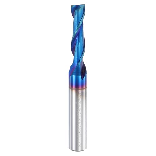 Fresa de extremo para tallado detallado broca en espiral de carburo 3/16 para vaciado de madera