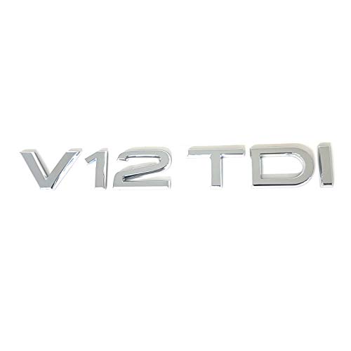 Genuine Audi A8 Q7 2007-2015 V12 TDI Rear Lettering Badge Emblem