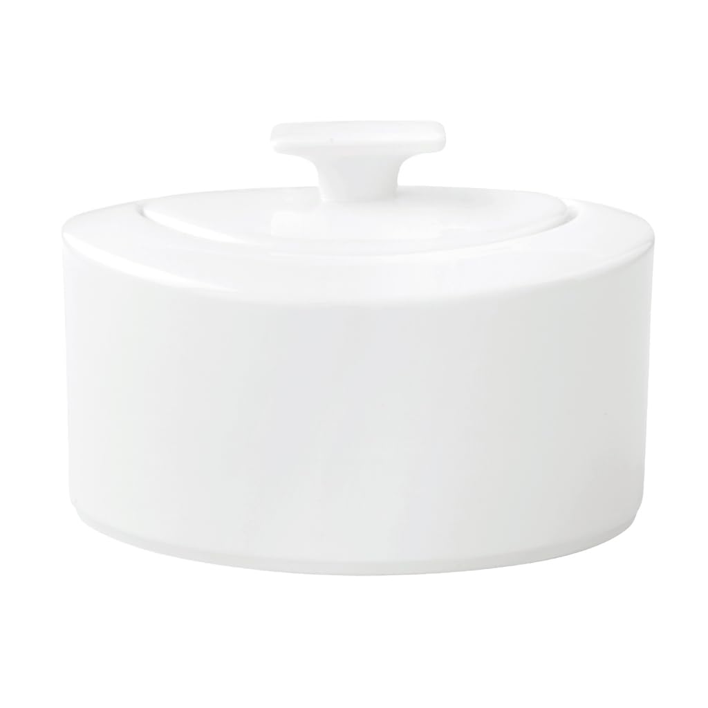 Villeroy & Boch Covered Sugar, White