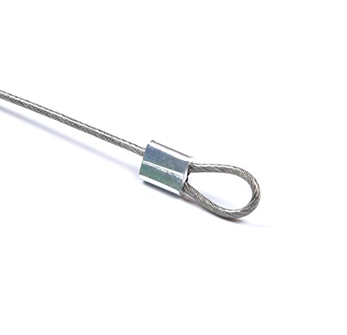 image for Mxeol Stainless Steel Lanyard Cable Tether Safety Wire for Loss Preven