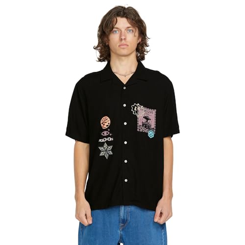 Chemise Volcom FA F Rygalski à manches courtes pour homme au style casual